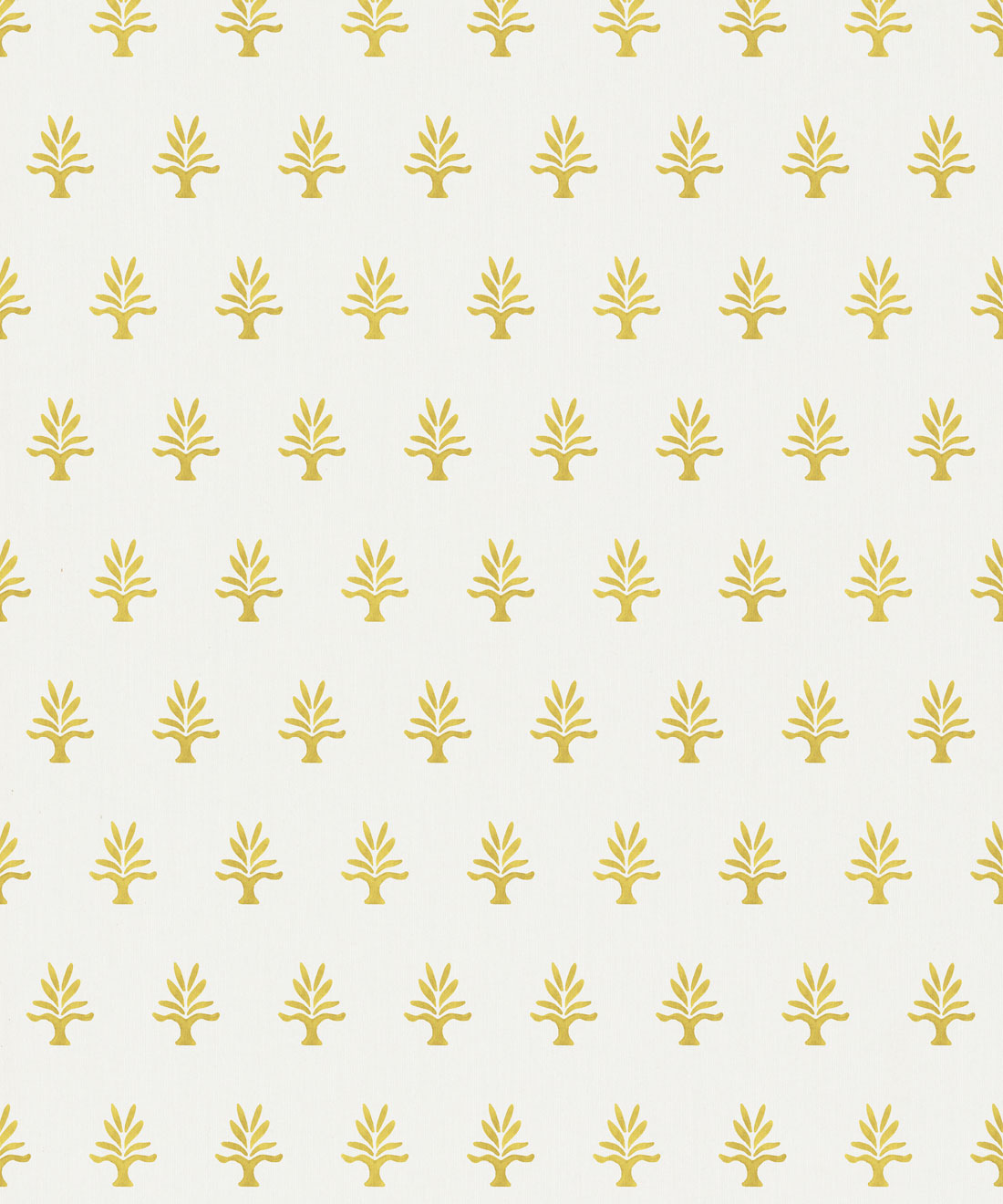 June Decorative Textile Wallpaper, Mustard