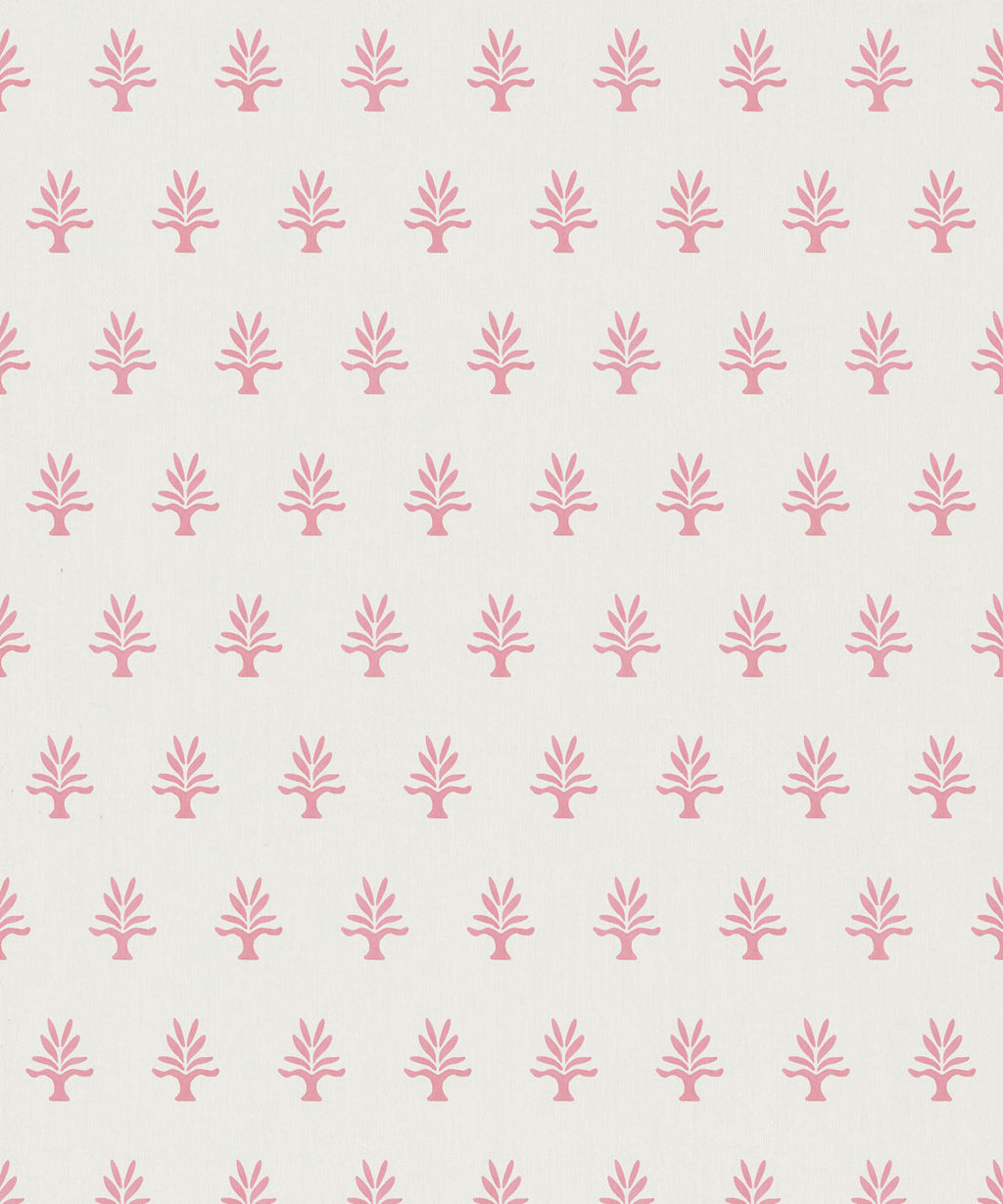 June Decorative Textile Wallpaper, Pink