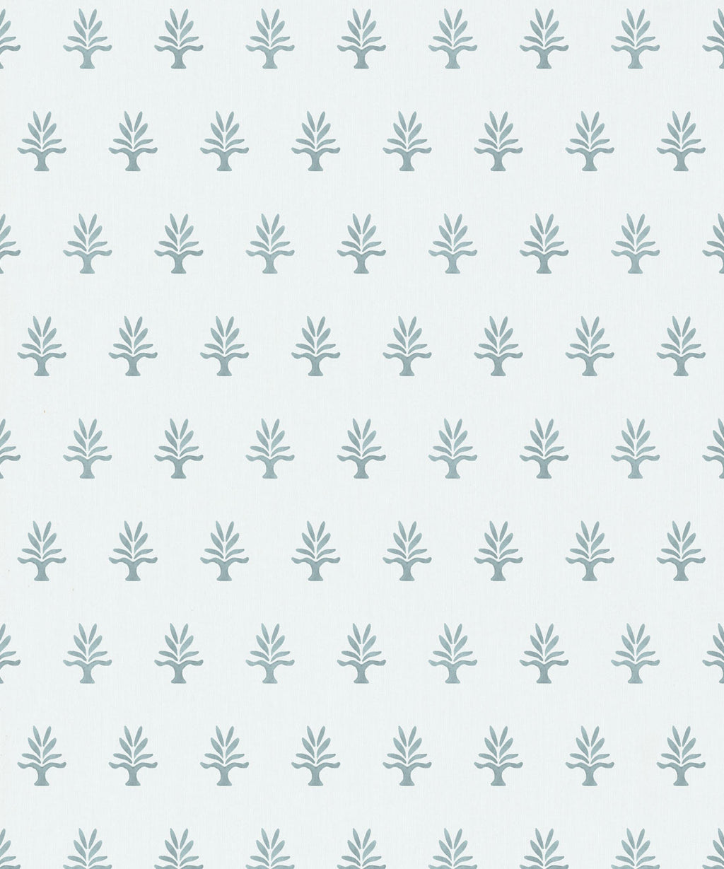June Decorative Textile Wallpaper, Sea Glass