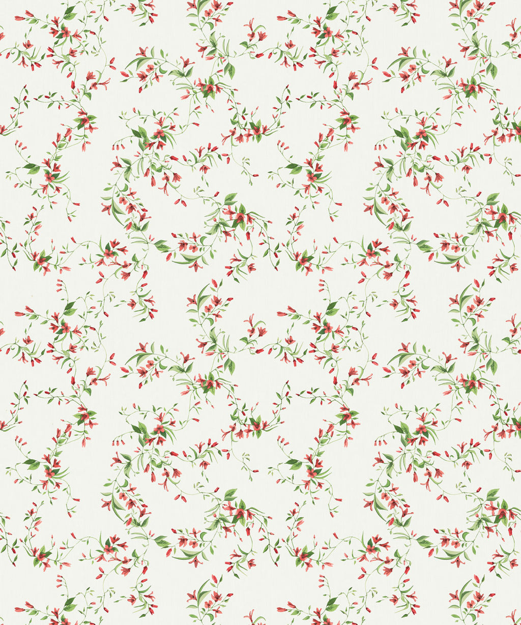 Libby Decorative Textile Wallpaper, Cerise