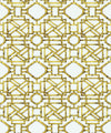Mustique Decorative Textile Wallpaper, Mustard