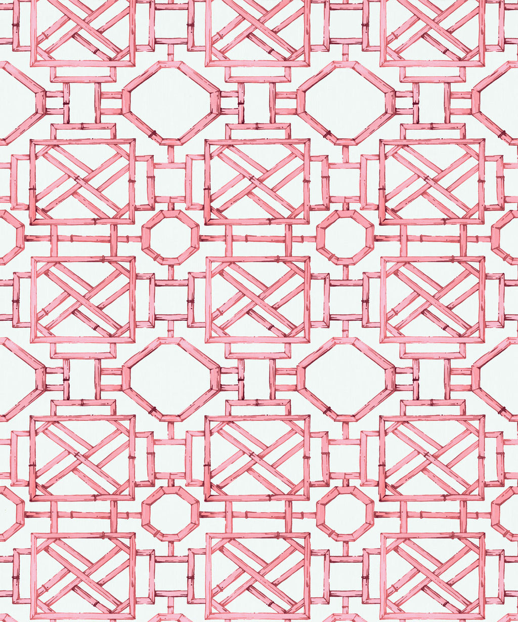 Mustique Decorative Textile Wallpaper, Pink