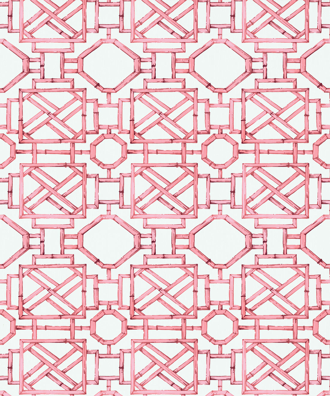Mustique Decorative Textile Wallpaper, Pink
