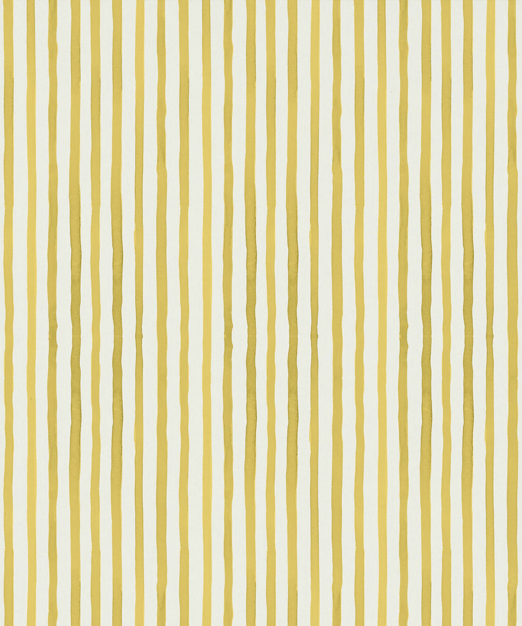 Nantucket Decorative Textile Wallpaper, Mustard