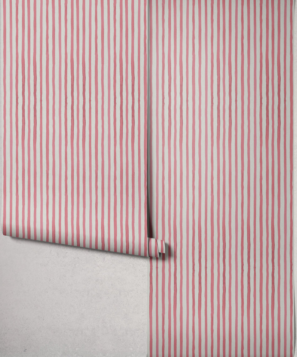 Nantucket Decorative Textile Wallpaper, Pink