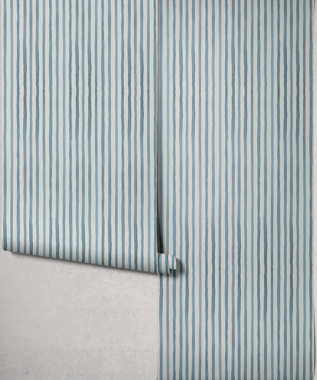 Nantucket Decorative Textile Wallpaper, Powder
