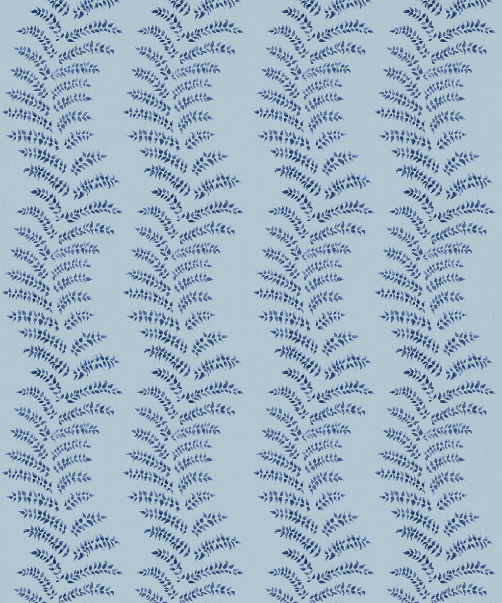Orleans Decorative Textile Wallpaper, Marine
