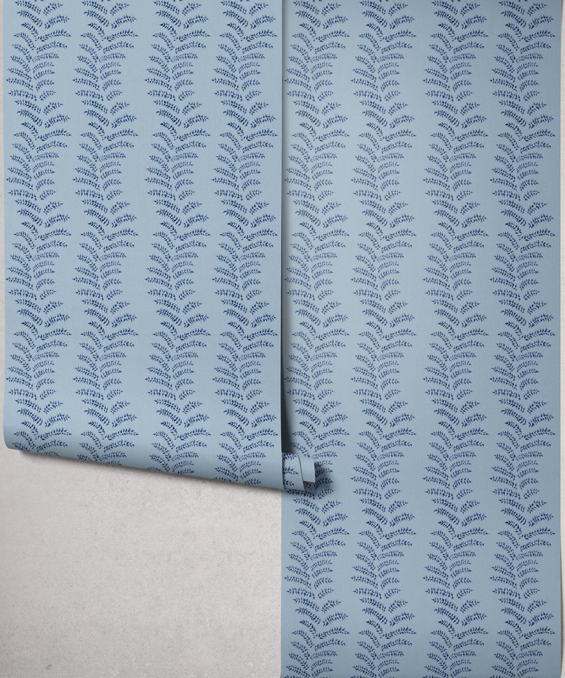 Orleans Decorative Textile Wallpaper, Marine
