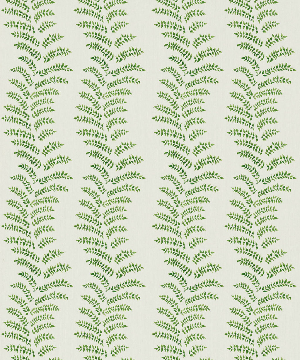 Orleans Decorative Textile Wallpaper, Moss