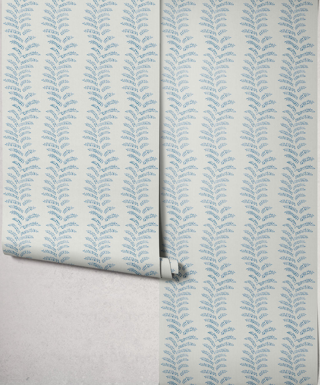 Orleans Decorative Textile Wallpaper, Powder
