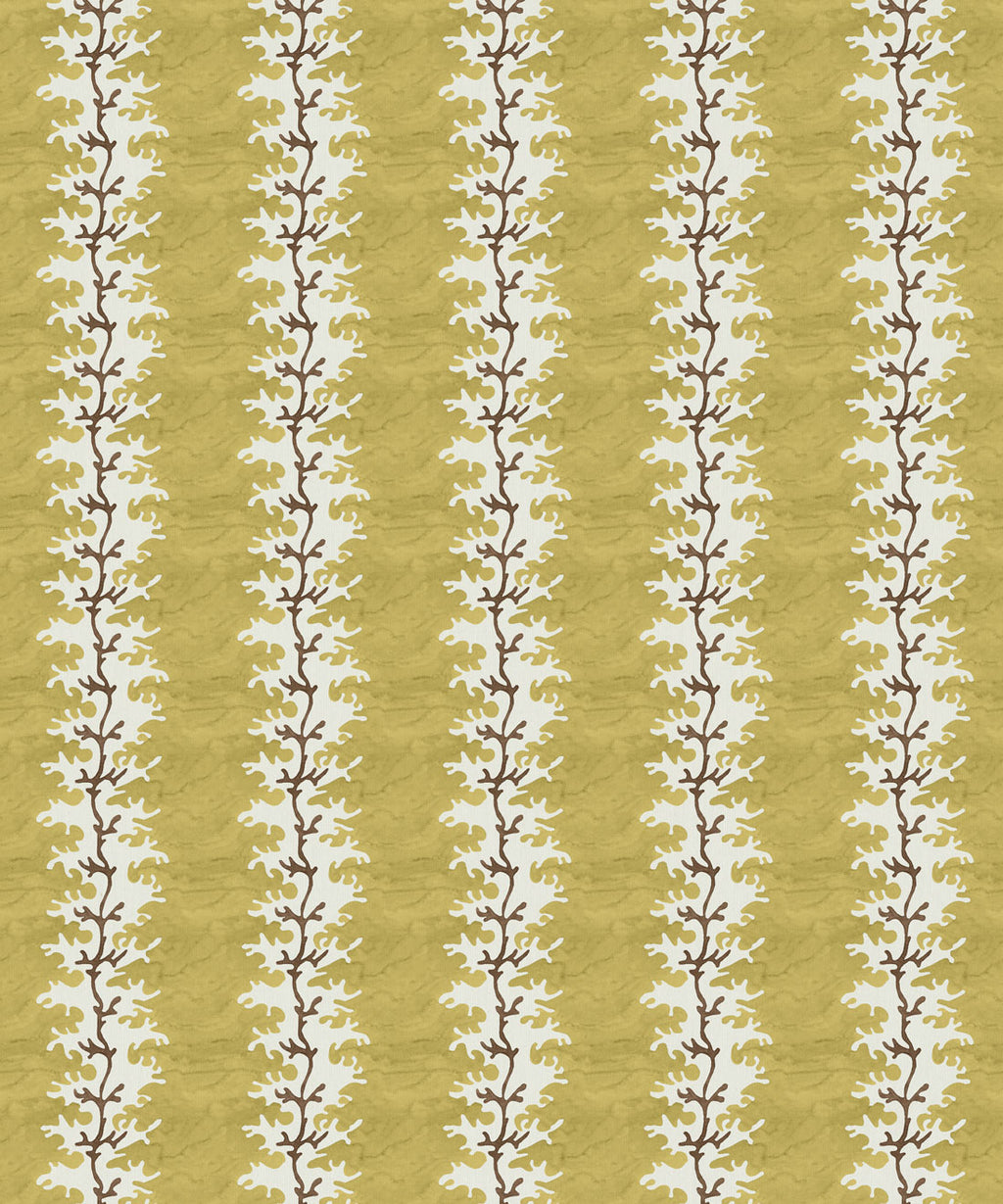 Winslow Decorative Textile Wallpaper, Mustard