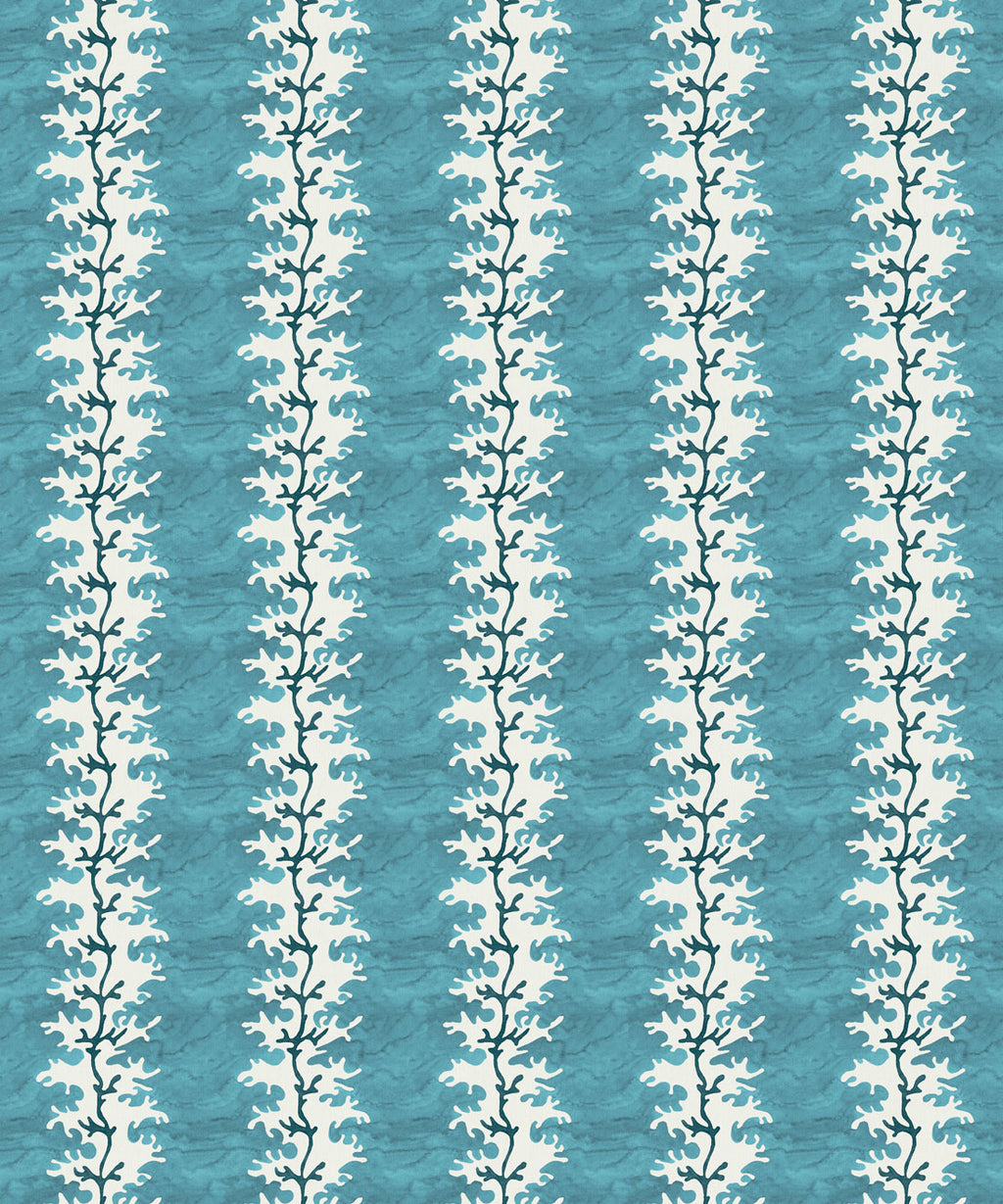 Winslow Decorative Textile Wallpaper, Peacock