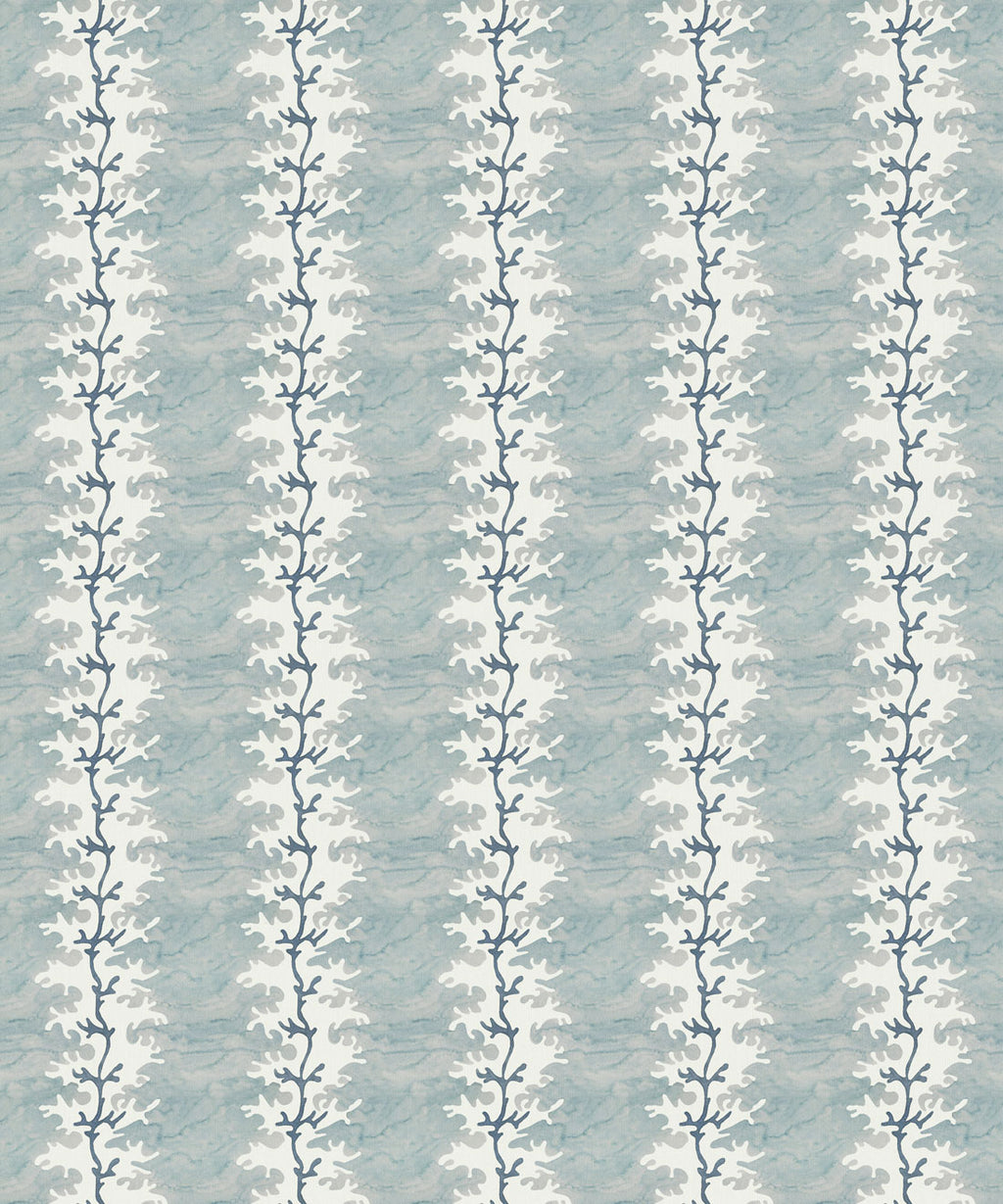 Winslow Decorative Textile Wallpaper, Sea Glass