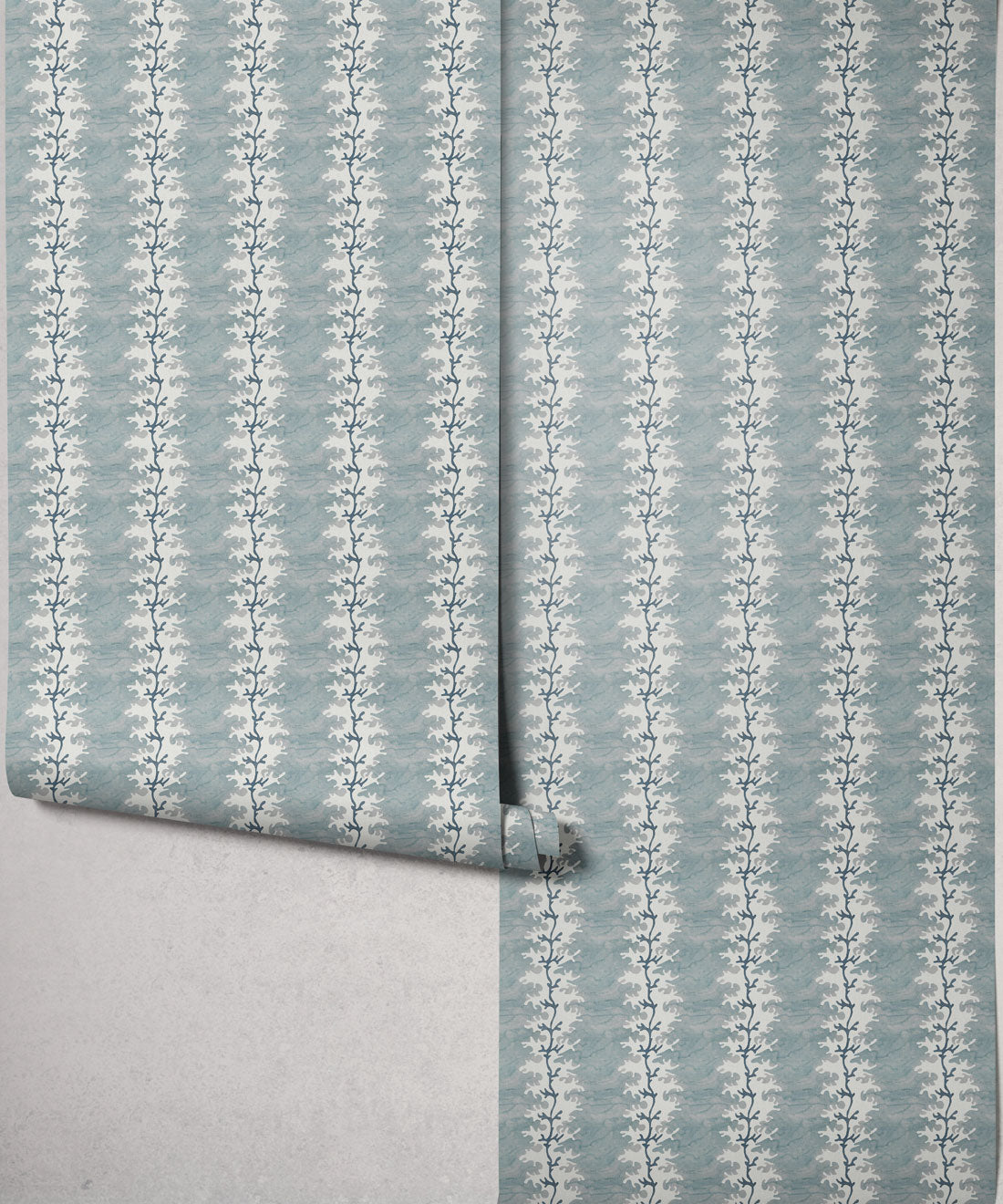 Winslow Decorative Textile Wallpaper, Sea Glass
