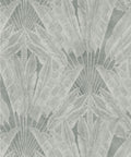 Travelers Palm Wallpaper Decorative Textile Wallpaper, Stone