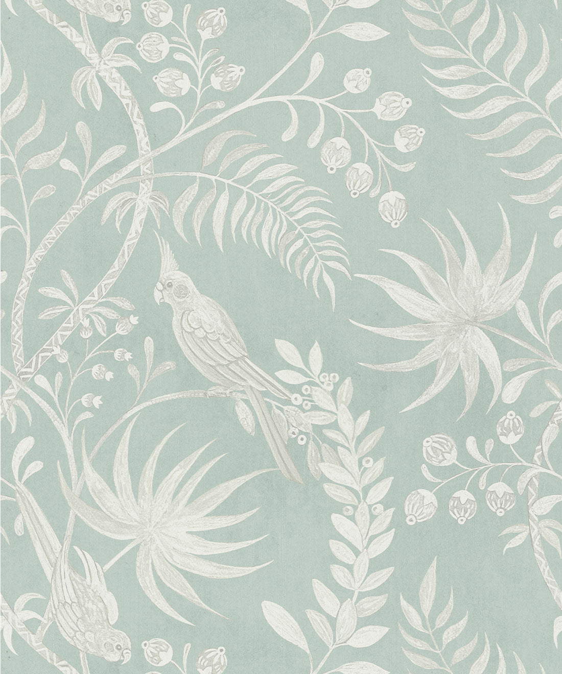 Tropicana Decorative Textile Wallpaper, Sea Spray