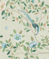 Camellia Tree Decorative Textile Mural, Beige