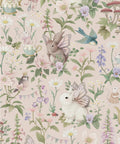 Garden Party Decorative Textile Wallpaper, Petal Pink