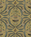 Magical Mariposa Decorative Textile Wallpaper, Gold