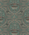 Magical Mariposa Decorative Textile Wallpaper, Ocean