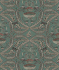 Magical Mariposa Decorative Textile Wallpaper, Ocean