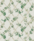 Petite Ivy Decorative Textile Wallpaper, Irish Linen and Cane