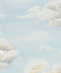 Heavenly Decorative Textile Wallpaper, Light