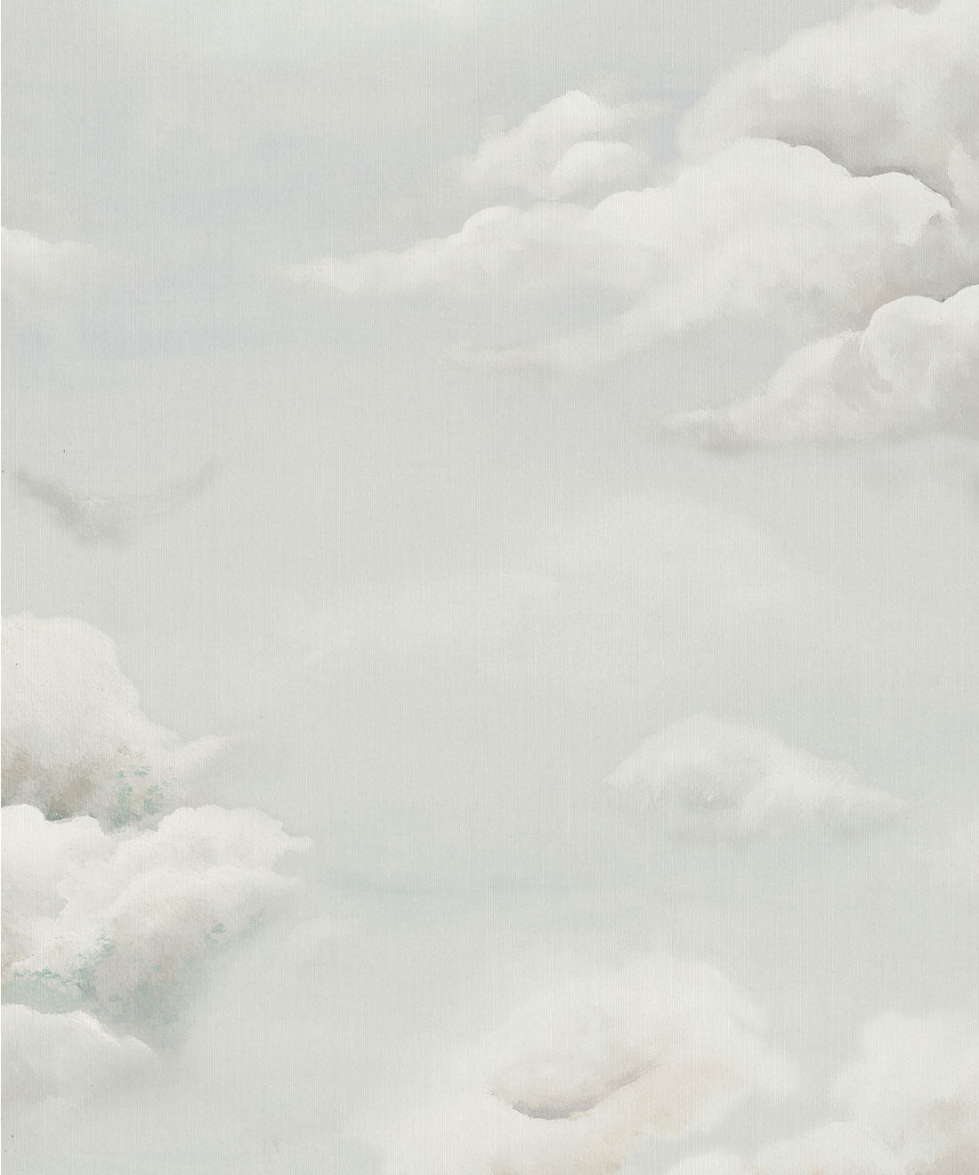 Heavenly Decorative Textile Wallpaper, Mist