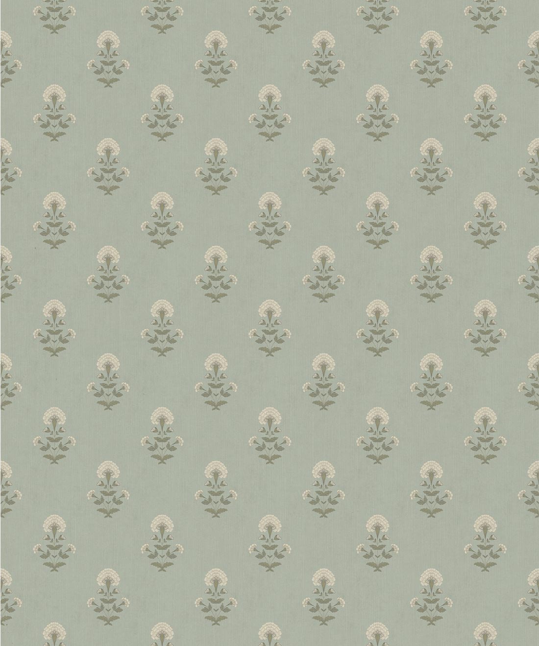 Marigold Decorative Textile Wallpaper, Duck Egg