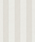 Scallop Stripe Decorative Textile Wallpaper, Ivory