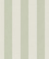Scallop Stripe Decorative Textile Wallpaper, Willow