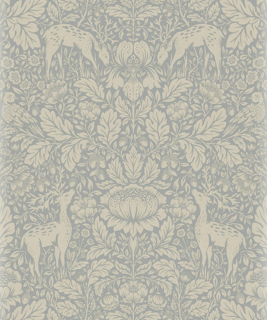 Richmond Decorative Textile Wallpaper, Cornflower