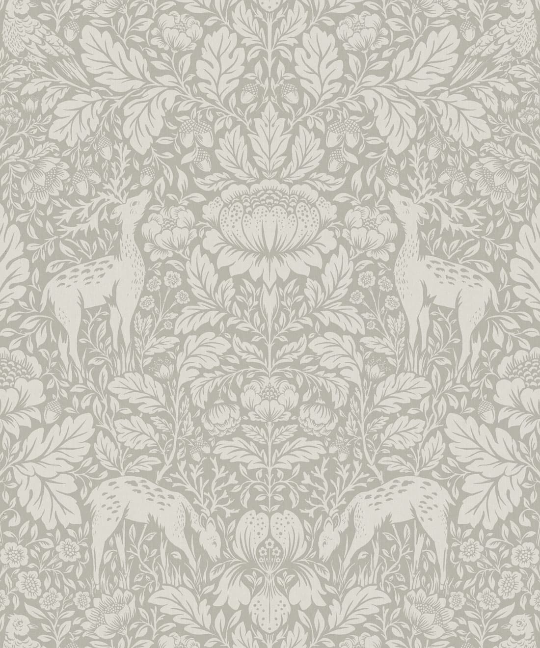 Richmond Decorative Textile Wallpaper, Dove