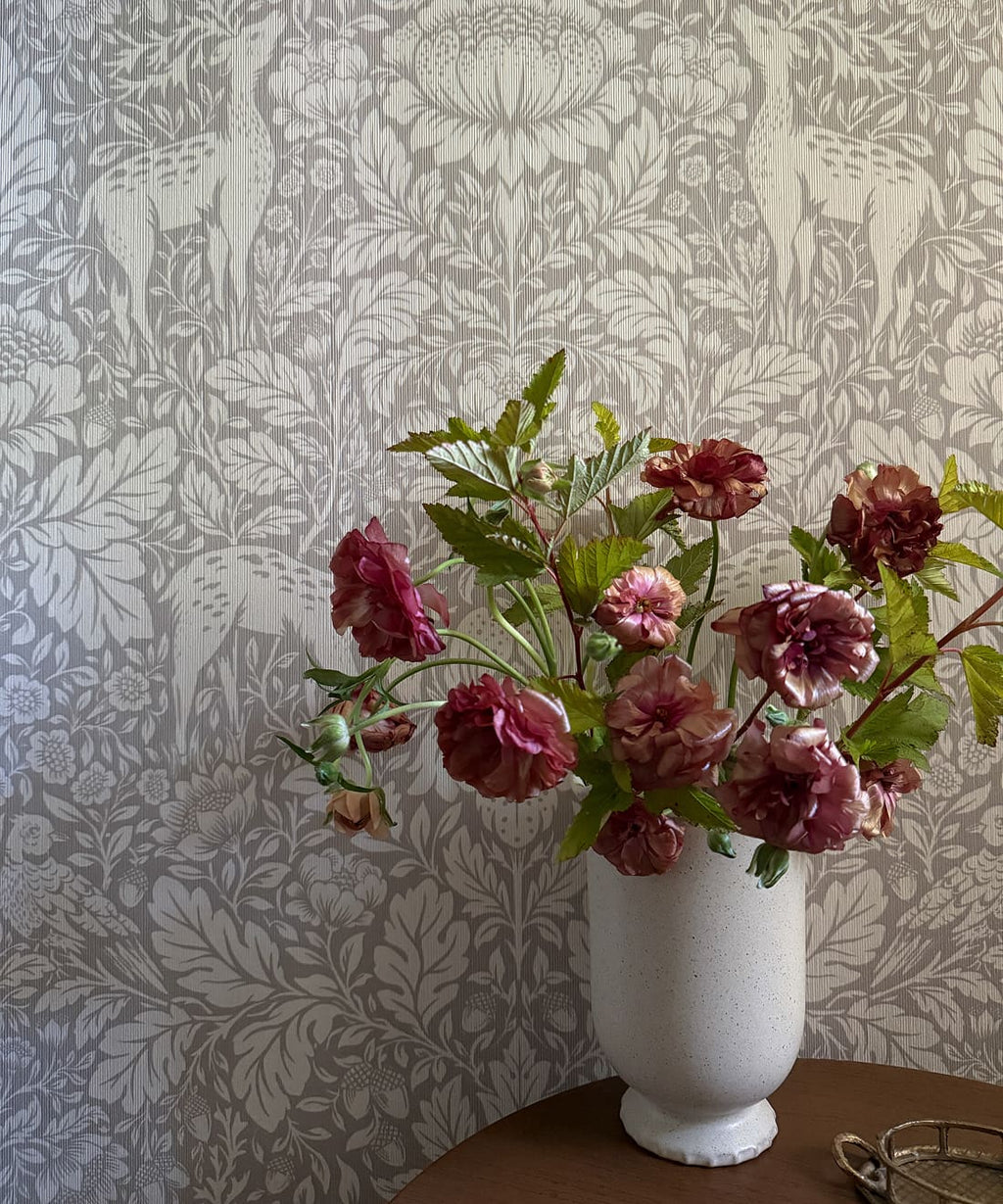 Richmond Decorative Textile Wallpaper, Dove