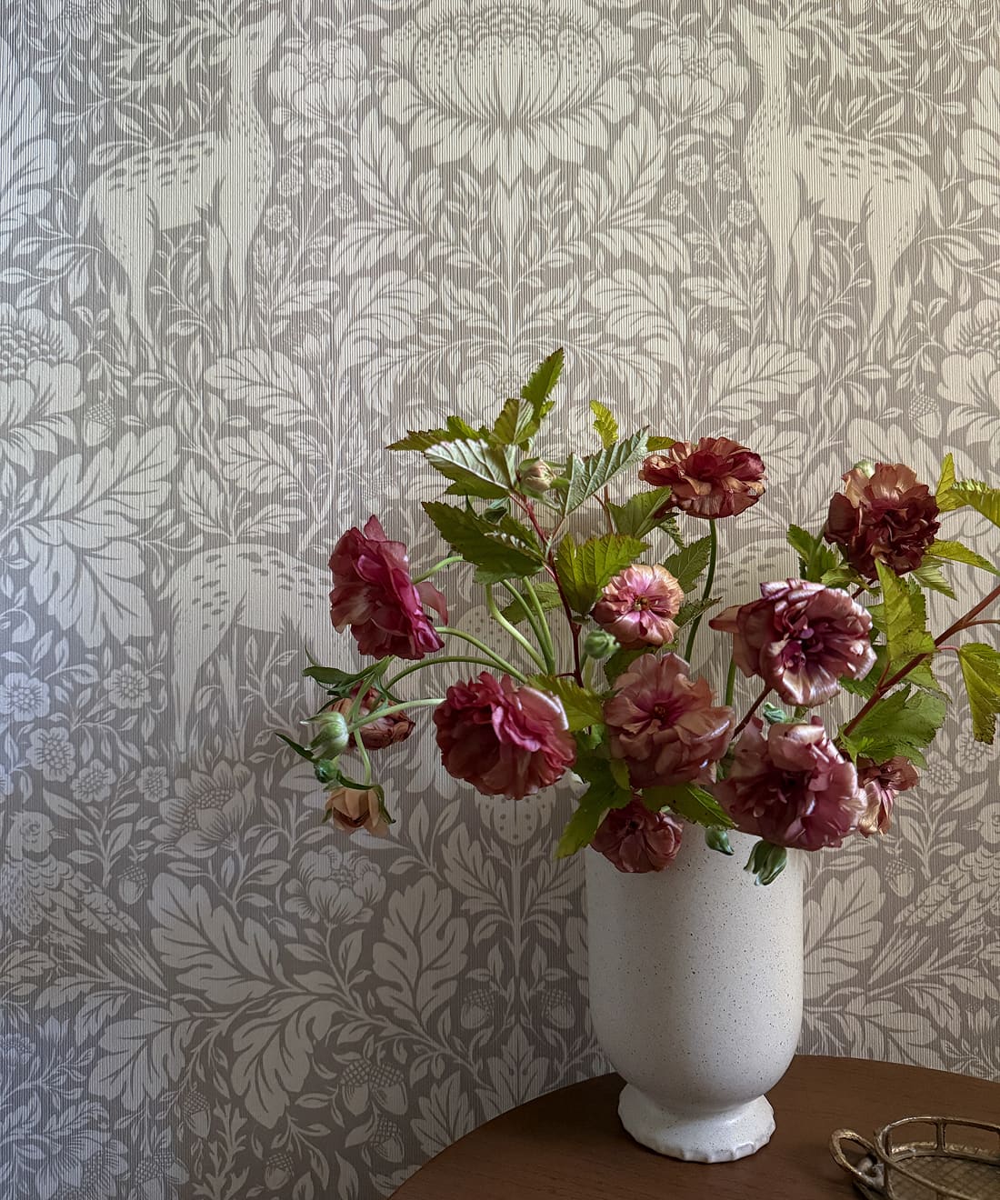 Richmond Decorative Textile Wallpaper, Dove