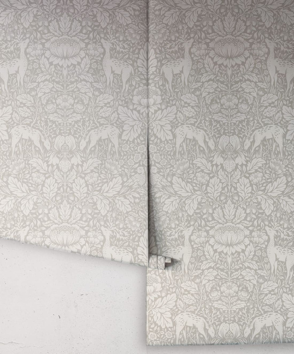 Richmond Decorative Textile Wallpaper, Dove