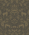 Richmond Decorative Textile Wallpaper, Gold