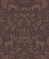 Richmond Decorative Textile Wallpaper, Plum