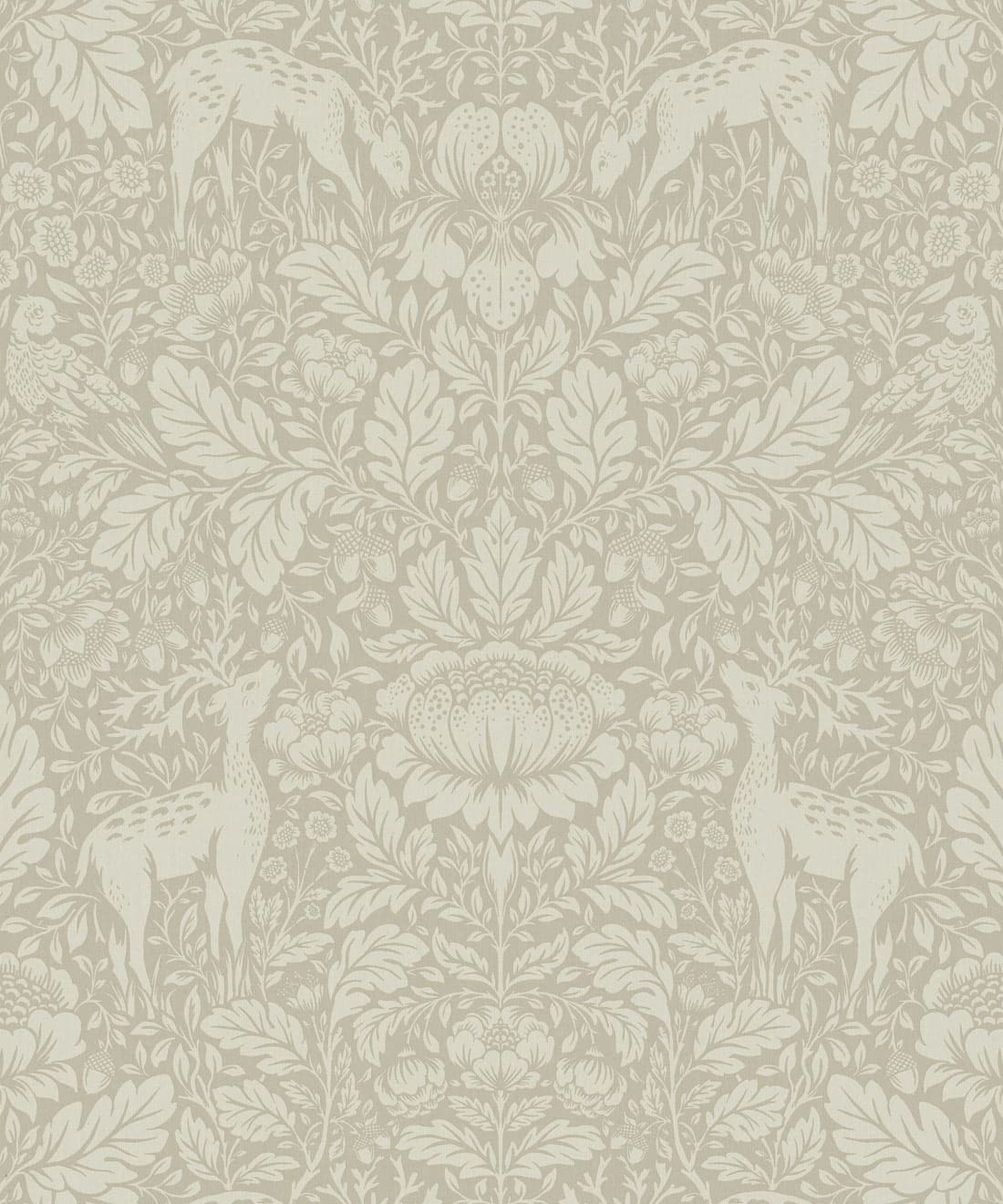 Richmond Decorative Textile Wallpaper, Taupe