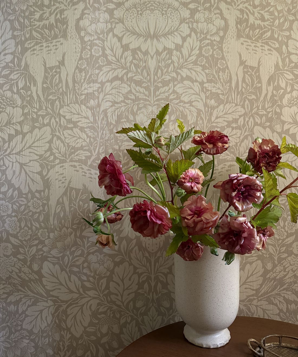 Richmond Decorative Textile Wallpaper, Taupe