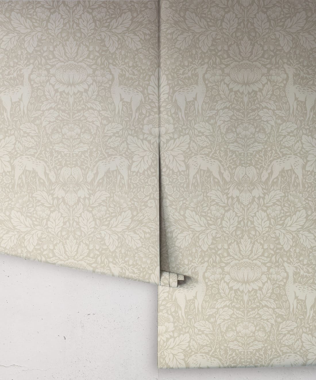 Richmond Decorative Textile Wallpaper, Taupe