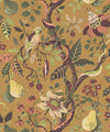 Pear Tree Decorative Textile Wallpaper, Ochre
