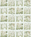 Flower Patch Decorative Textile Wallpaper, Linen