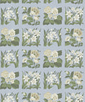 Flower Patch Decorative Textile Wallpaper, Powder