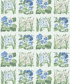 Flower Patch Decorative Textile Wallpaper, River