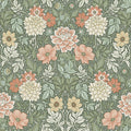 Dahlia Garden 7666 - Dark Green