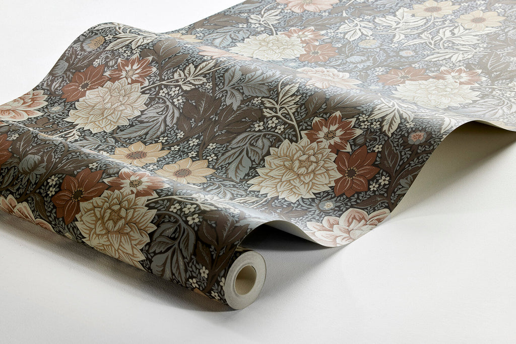 Dahlia Garden 7689 - Dark brown
