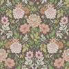Dahlia Garden 7693 - Brown & Green