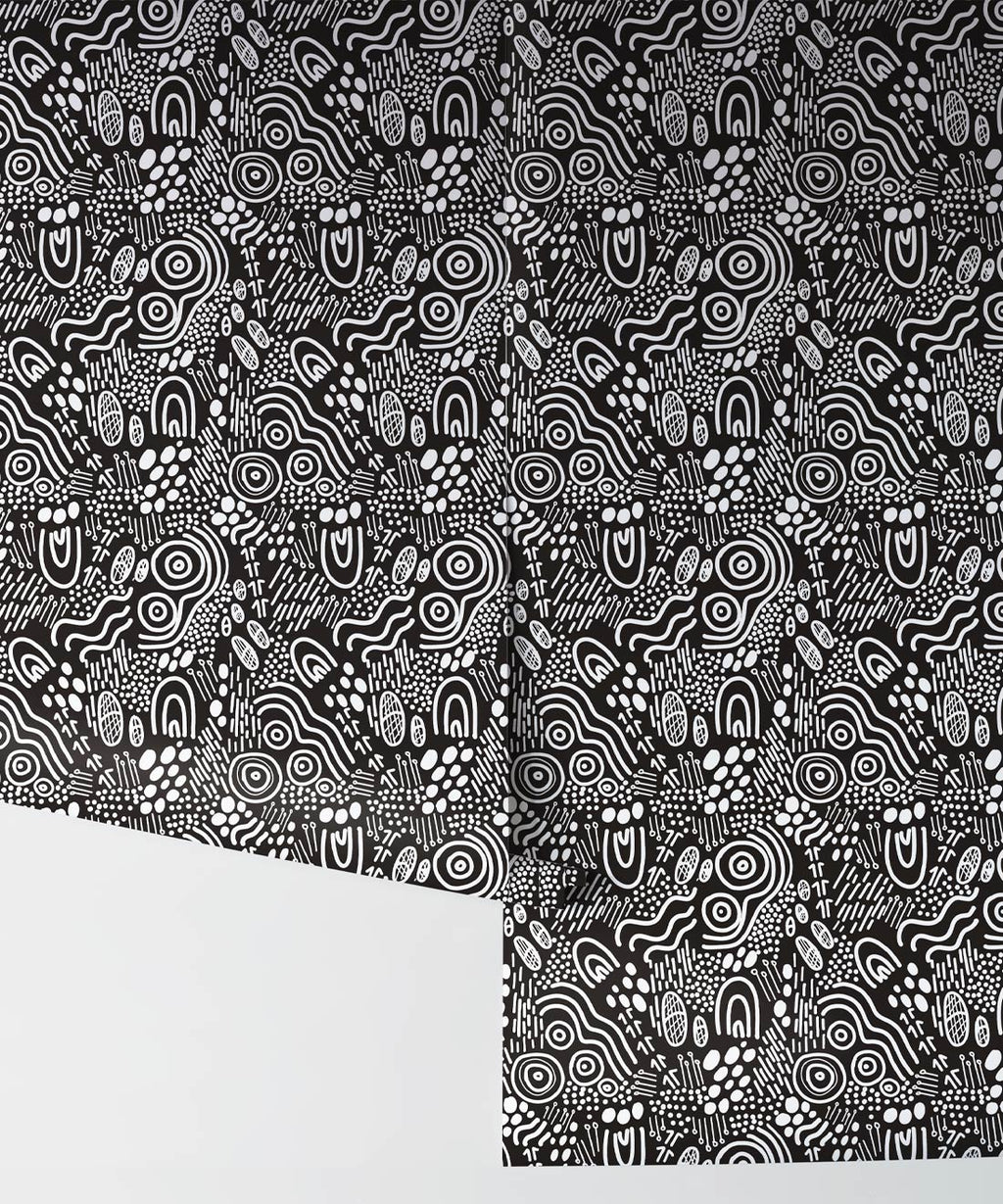 Landscapes Wallpaper, Black & White
