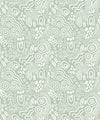 Landscapes Wallpaper, Sage & White